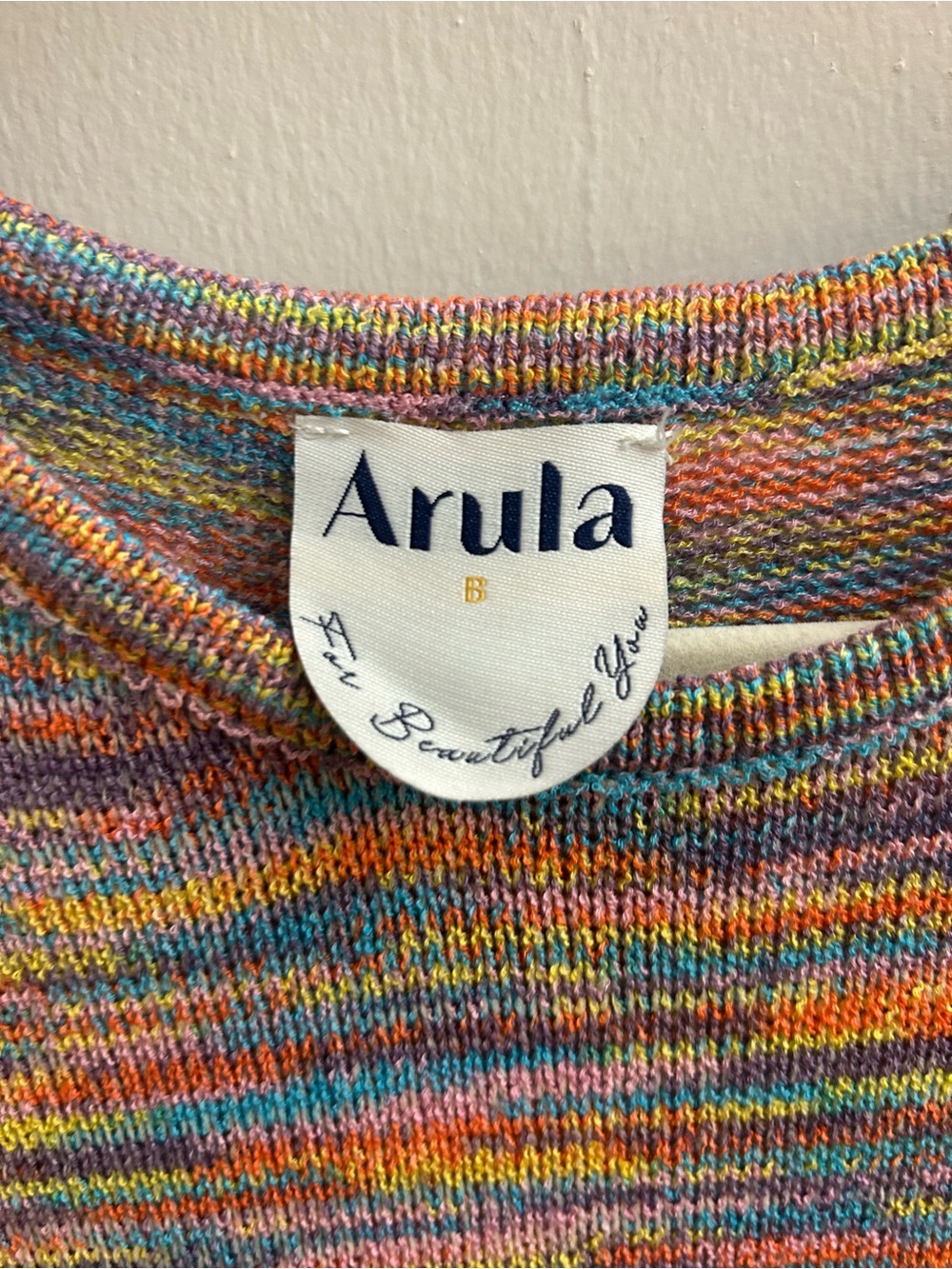 ARULA Rainbow Bodycon Sheath Dress - Picture 2 of 4